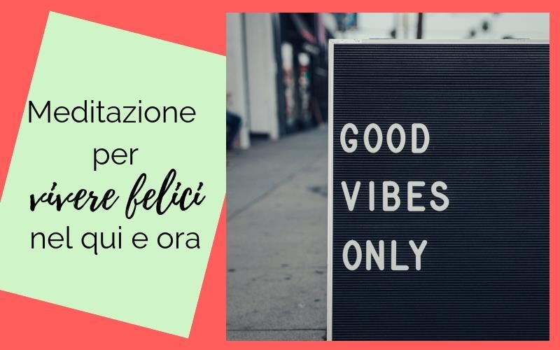 Pacchetto di meditazione per vivere felici