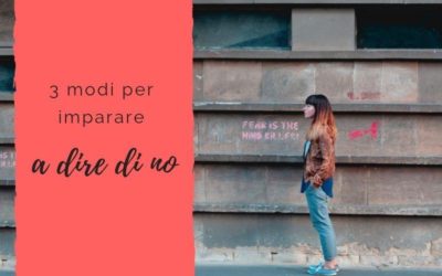 3 modi per imparare a dire di no
