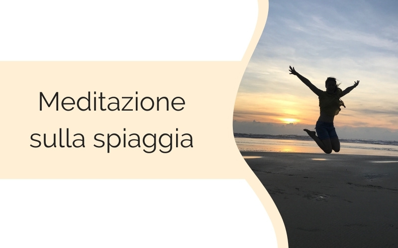 Meditazione sulla spiaggia meditazione sulla spiaggia