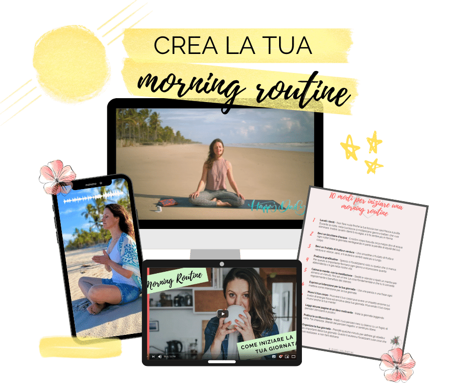 crea la tua morning routine header per la mattina