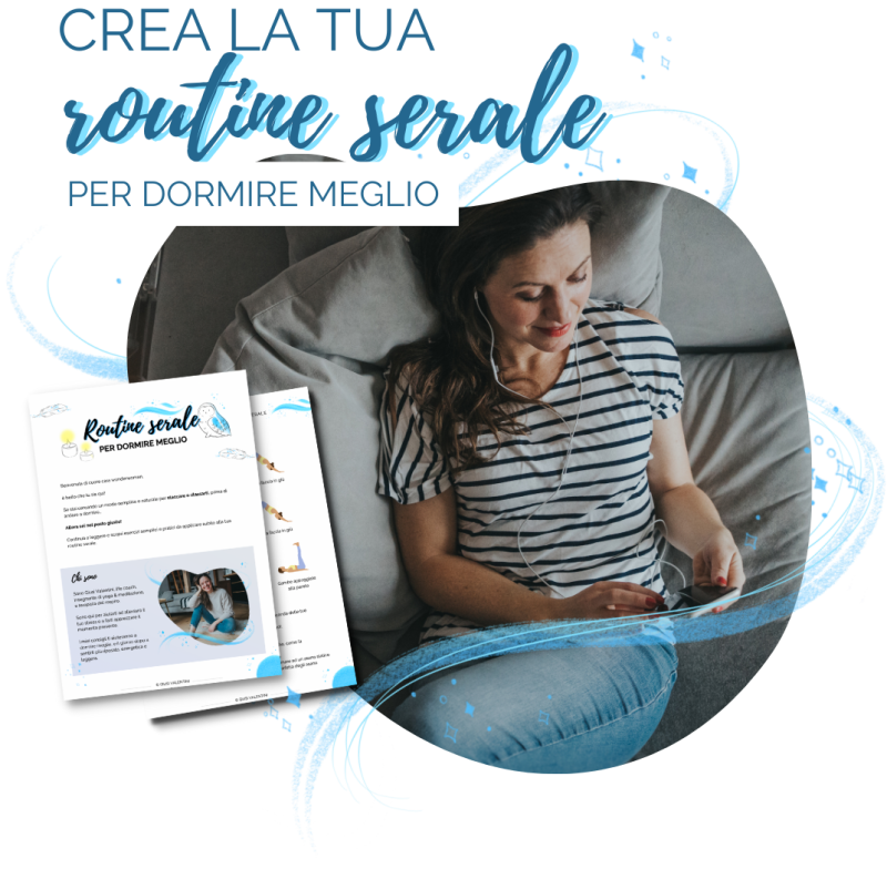 mockup routine serale mockup routine serale