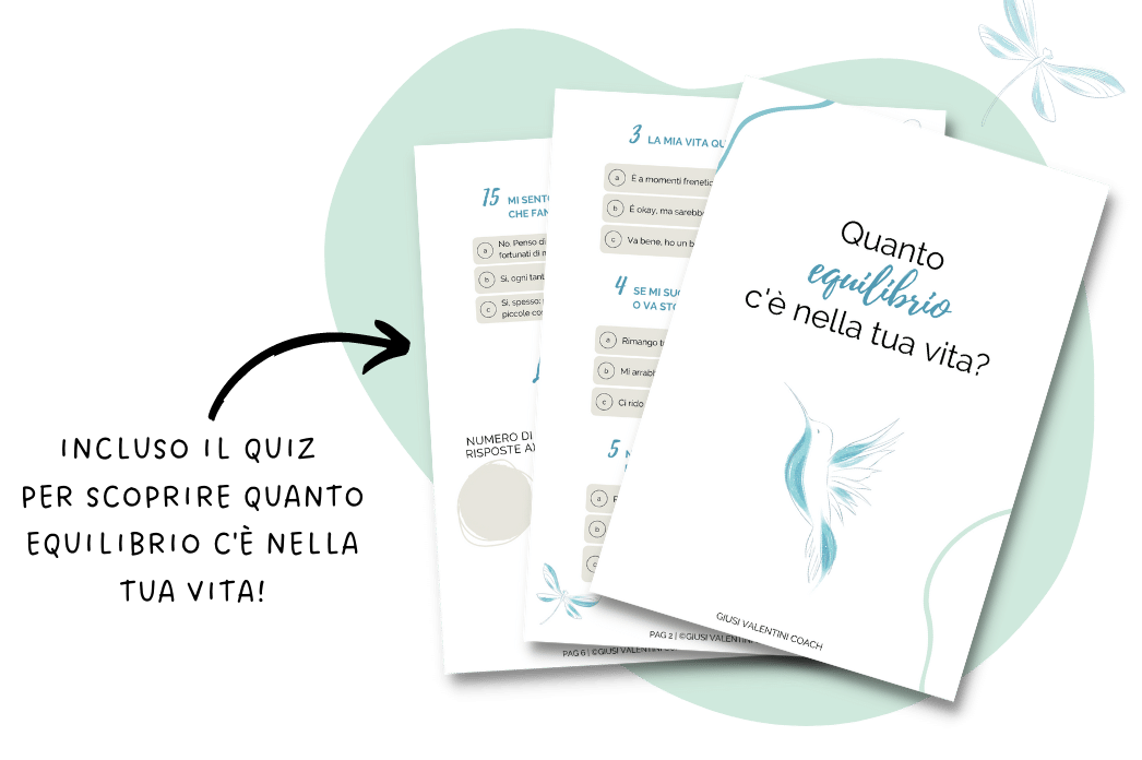 minicorso equilibrio e quiz mockup quiz e minicorso